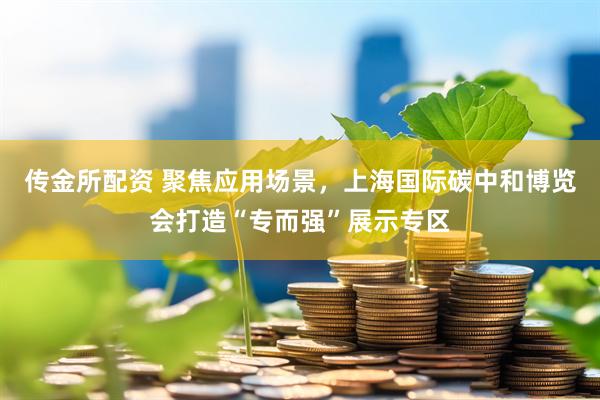 传金所配资 聚焦应用场景，上海国际碳中和博览会打造“专而强”展示专区