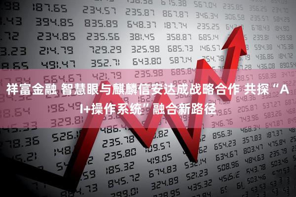 祥富金融 智慧眼与麒麟信安达成战略合作 共探“AI+操作系统”融合新路径